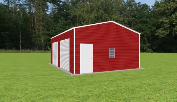 Garage with Lean To 20 x 25 x 10 - Image 3