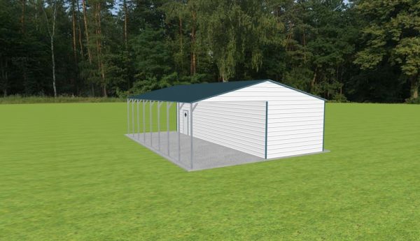 Carport with Storage 28 x 40 x 10 - Image 5