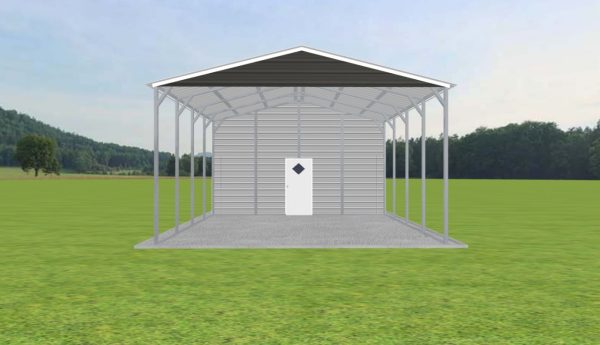 Carport with Storage 20 x 20 x 11 - Image 3