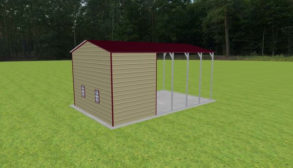 Carport with Storage 18 x 30 x 13 - Image 5