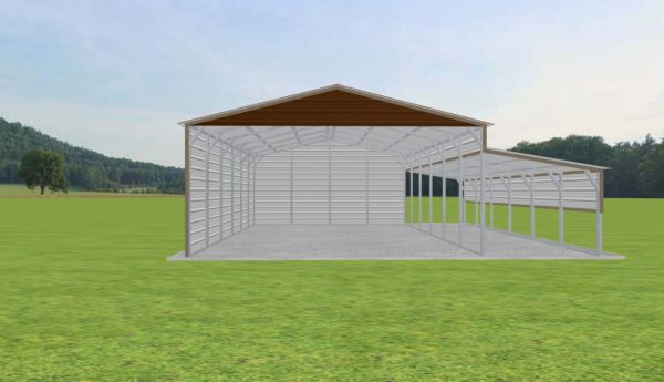 2 Car Carport 20 x 30 x 9 - Image 2