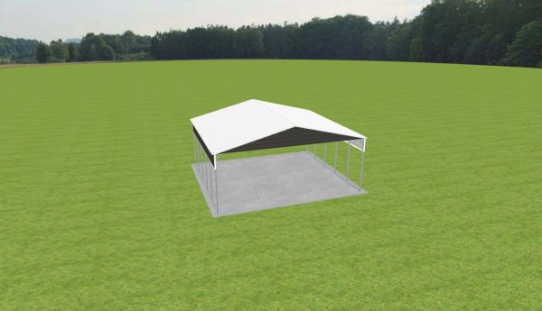 3 Car Carport 28 x 25 x 11 - Image 4