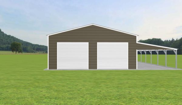 Garage with Lean To 26 x 50 x 10 - Image 3