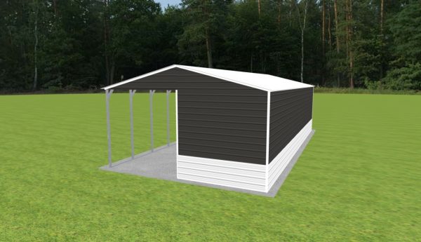 Carport with Storage 22 x 45 x 11 - Image 5