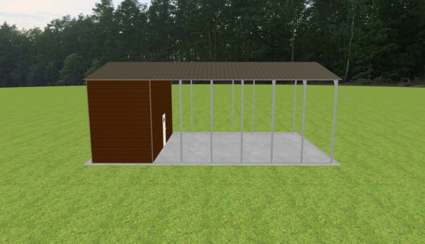 Carport with Storage 24 x 40 x 14 - Image 5