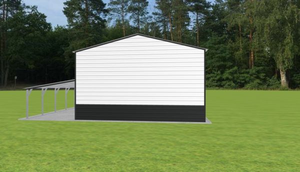 Garage with Lean To 24 x 40 x 13 - Image 5