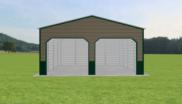 2 Car Carport 22 x 20 x 10 - Image 2