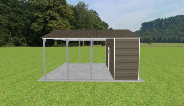 Carport with Storage 22 x 20 x 9 - Image 5