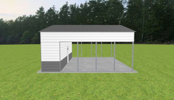 Carport with Storage 28 x 25 x 11 - Image 5