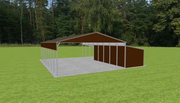 Carport with Storage 26 x 40 x 10 - Image 5