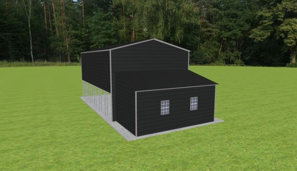 Carport with Storage 20 x 30 x 15 - Image 2