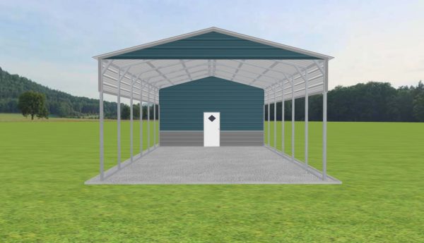 Carport with Storage 20 x 40 x 11 - Image 2