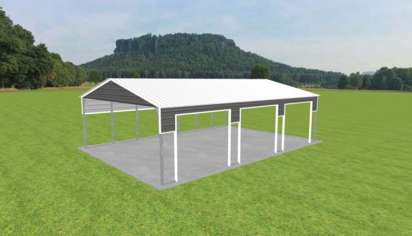 3 Car Carport 24 x 35 x 9