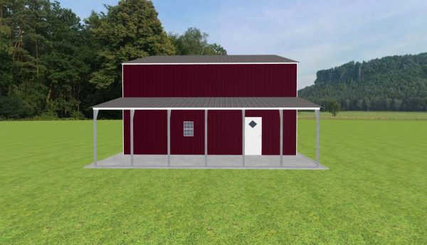 Garage with Lean To 48 x 30 x 16 - Image 2