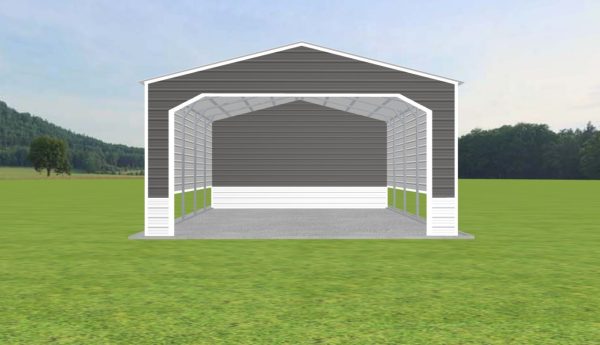 Carport with Storage 24 x 35 x 12 - Image 2