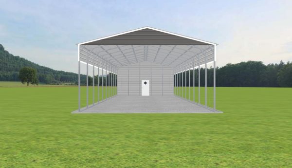 Carport with Storage 24 x 50 x 12 - Image 3