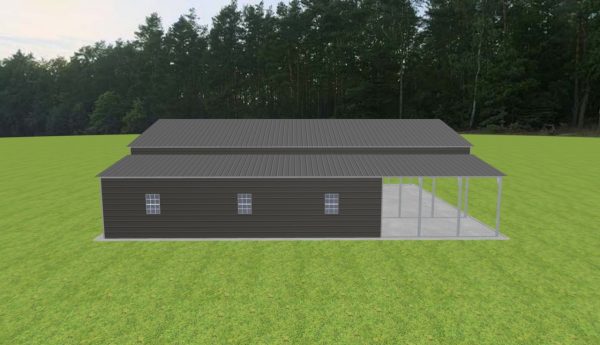 Carport with Storage 30 x 50 x 11 - Image 3