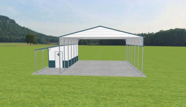 Carport with Storage 26 x 30 x 12 - Image 2