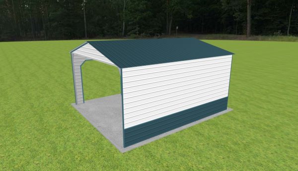 2 Car Carport 22 x 25 x 12 - Image 4