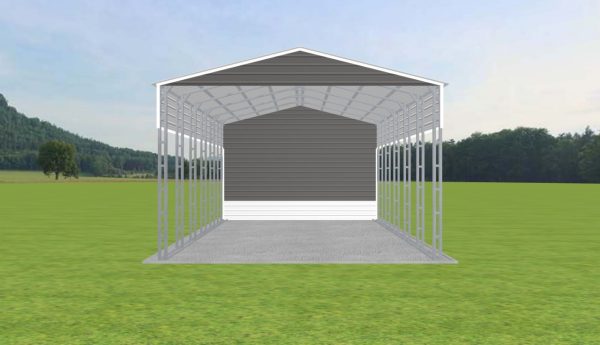 Carport with Storage 24 x 40 x 15 - Image 2