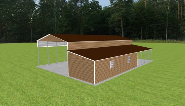 Carport with Storage 22 x 50 x 12 - Image 5