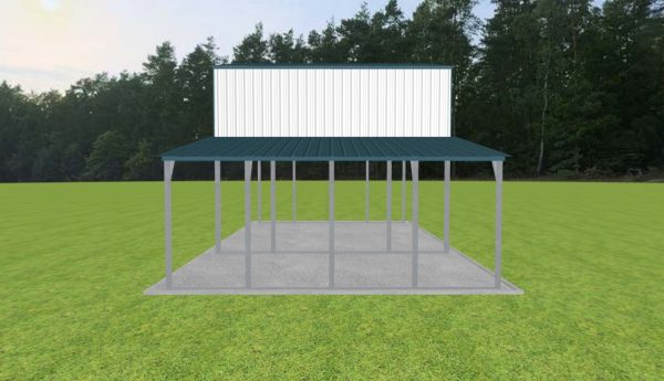 2 Car Carport 24 x 20 x 16 - Image 4