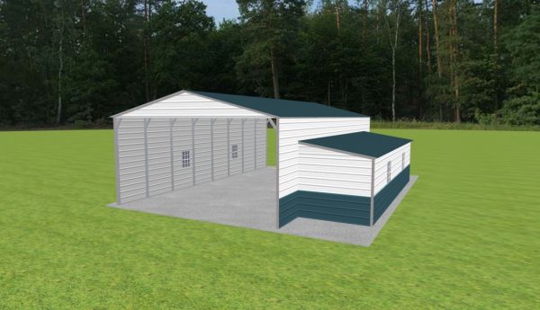 Carport with Storage 22 x 40 x 11 - Image 4