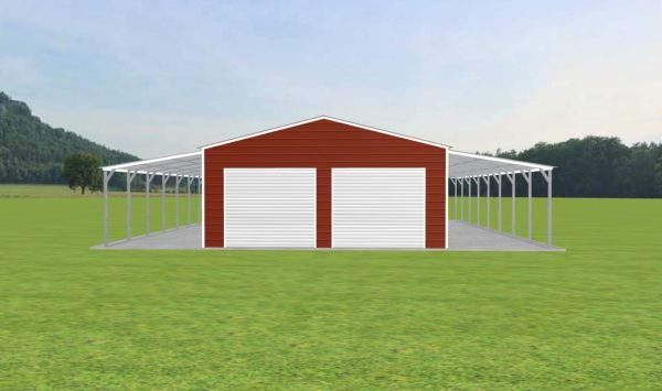 Garage with Lean To 24 x 40 x 10 - Image 3