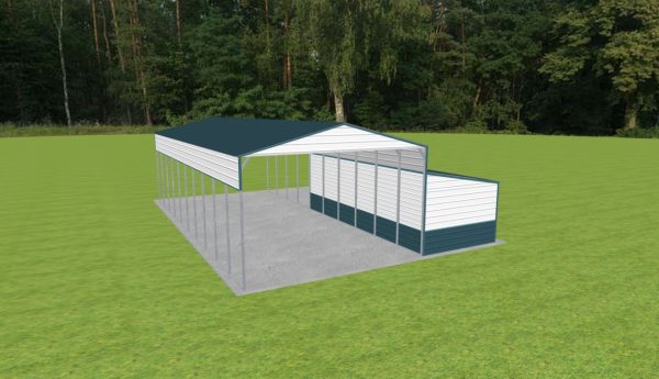 Carport with Storage 22 x 50 x 13 - Image 5