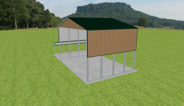 3 Car Carport 30 x 20 x 16 - Image 3