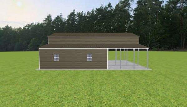 Carport with Storage 26 x 40 x 13 - Image 3