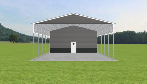 Carport with Storage 28 x 35 x 13 - Image 2