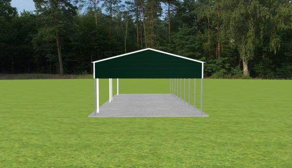 2 Car Carport 20 x 40 x 10 - Image 3