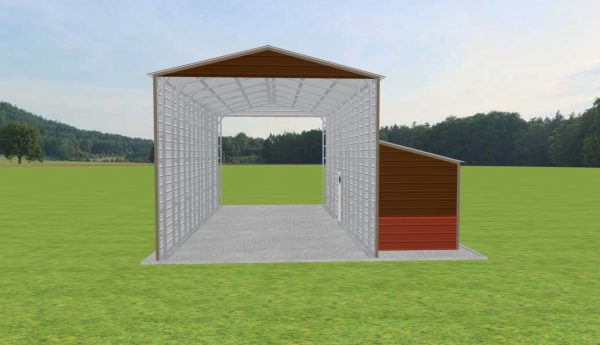 Carport with Storage 18 x 35 x 15 - Image 2