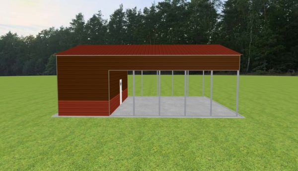 Carport with Storage 28 x 35 x 12 - Image 5