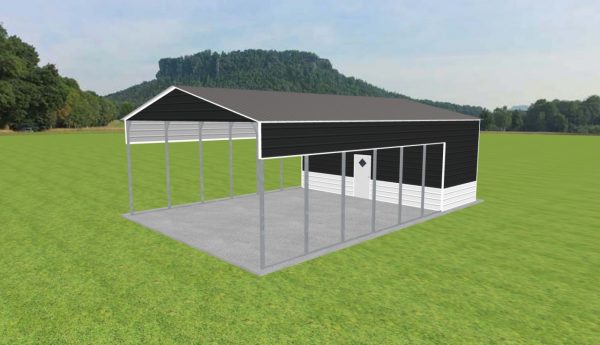 Carport with Storage 26 x 40 x 12