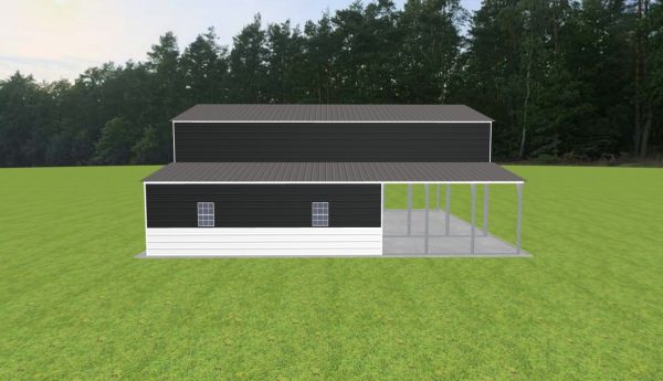 Carport with Storage 26 x 40 x 15 - Image 3