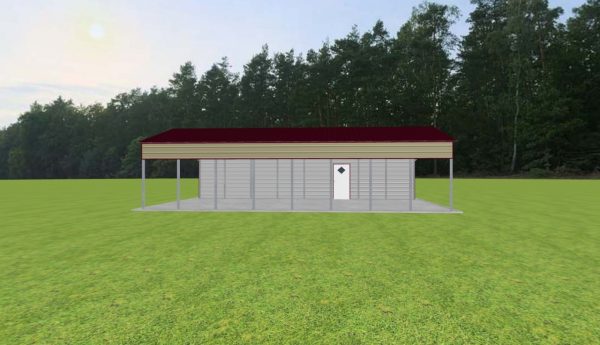 Carport with Storage 24 x 40 x 9 - Image 5