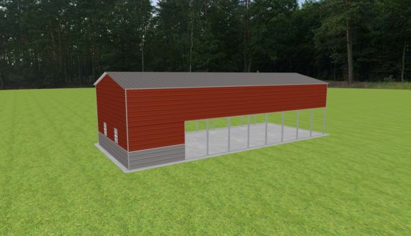 Carport with Storage 20 x 50 x 13 - Image 5