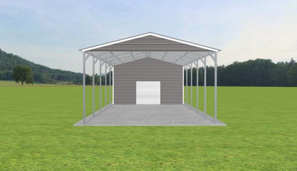 Carport with Storage 18 x 40 x 10 - Image 2