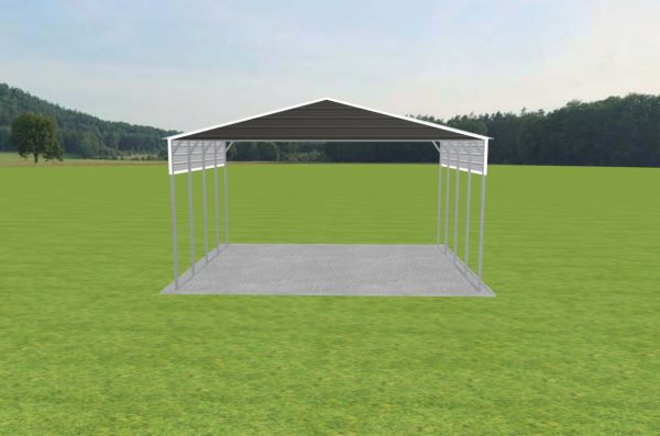 3 Car Carport 26 x 20 x 13 - Image 2