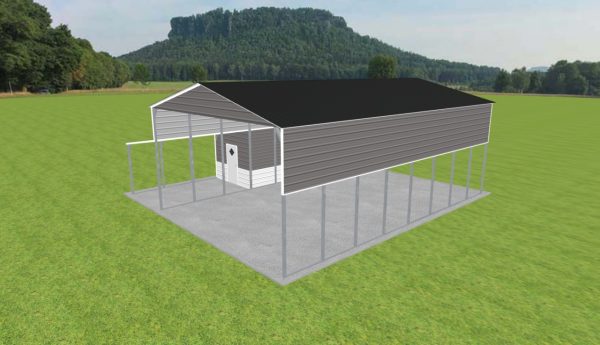 Carport with Storage 26 x 40 x 14 - Image 4