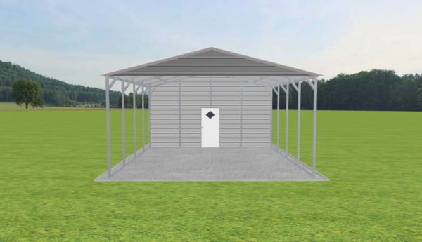 Carport with Storage 20 x 20 x 10 - Image 3