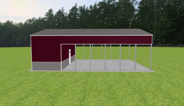 Carport with Storage 28 x 40 x 12 - Image 5