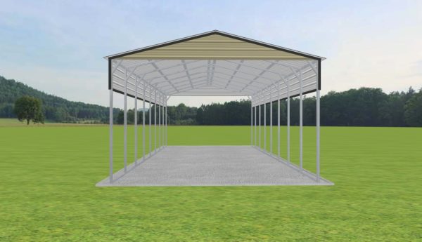 2 Car Carport 20 x 40 x 12 - Image 2