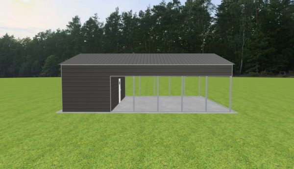 Carport with Storage 26 x 35 x 10 - Image 5