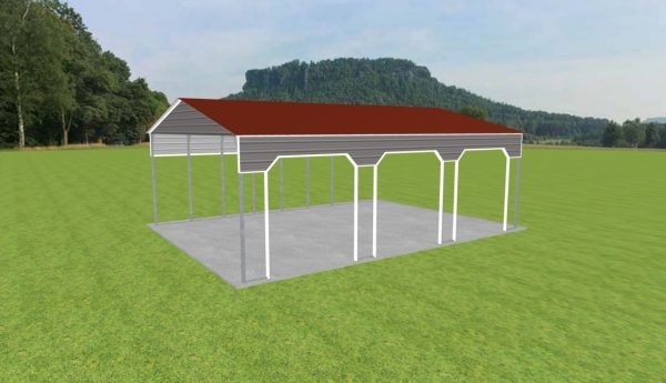 3 Car Carport 30 x 40 x 13