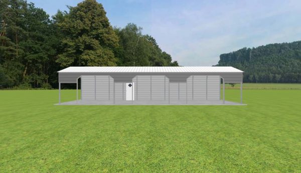 Carport with Storage 18 x 50 x 9 - Image 4