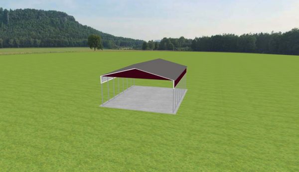 3 Car Carport 28 x 35 x 12 - Image 4