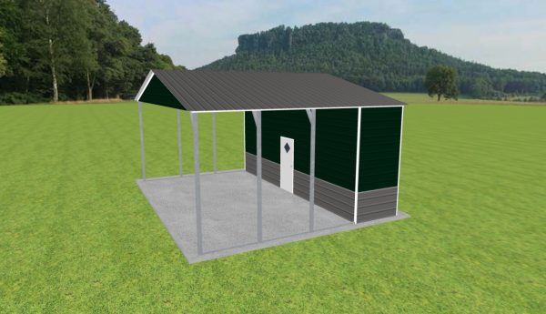 Carport with Storage 26 x 20 x 11